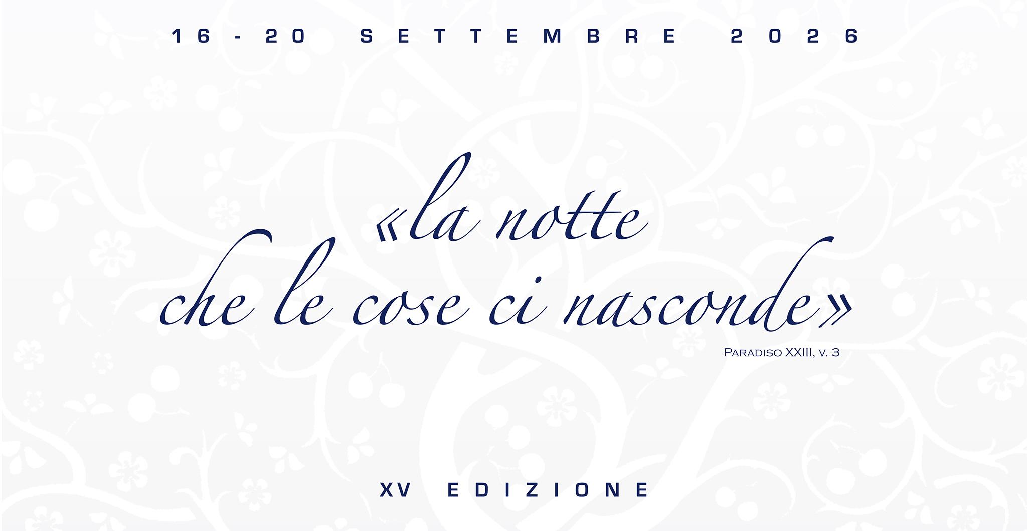 Prospettiva Dante - L'unico festival interamente dedicato a Dante Alighieri